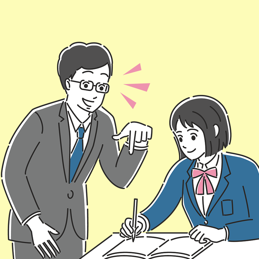 テスト前の5科目補講